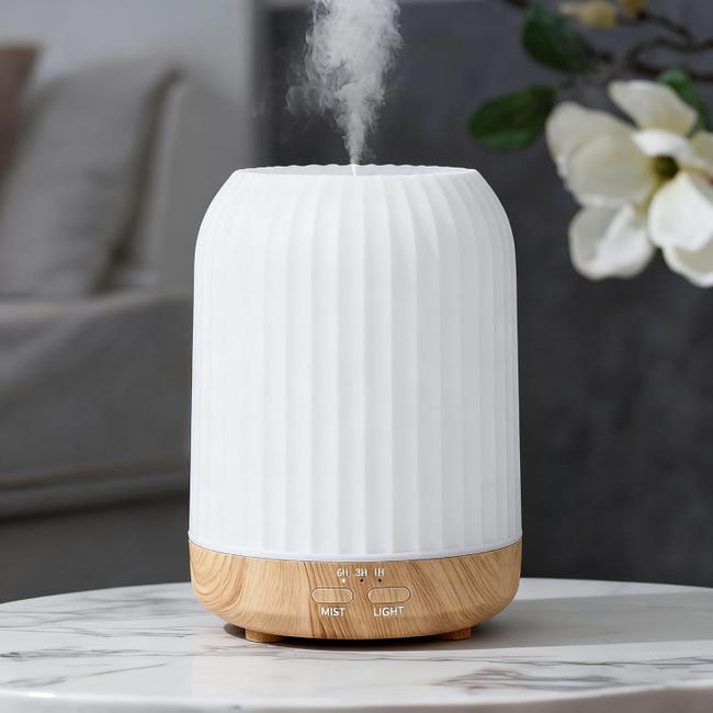250-ml-diffusor Für Ätherische Öle, Raumduftdiffusor Mit 7 Farben, Automatische Abschaltung Für Schlafzimmer, Spa, Yoga Und Massage