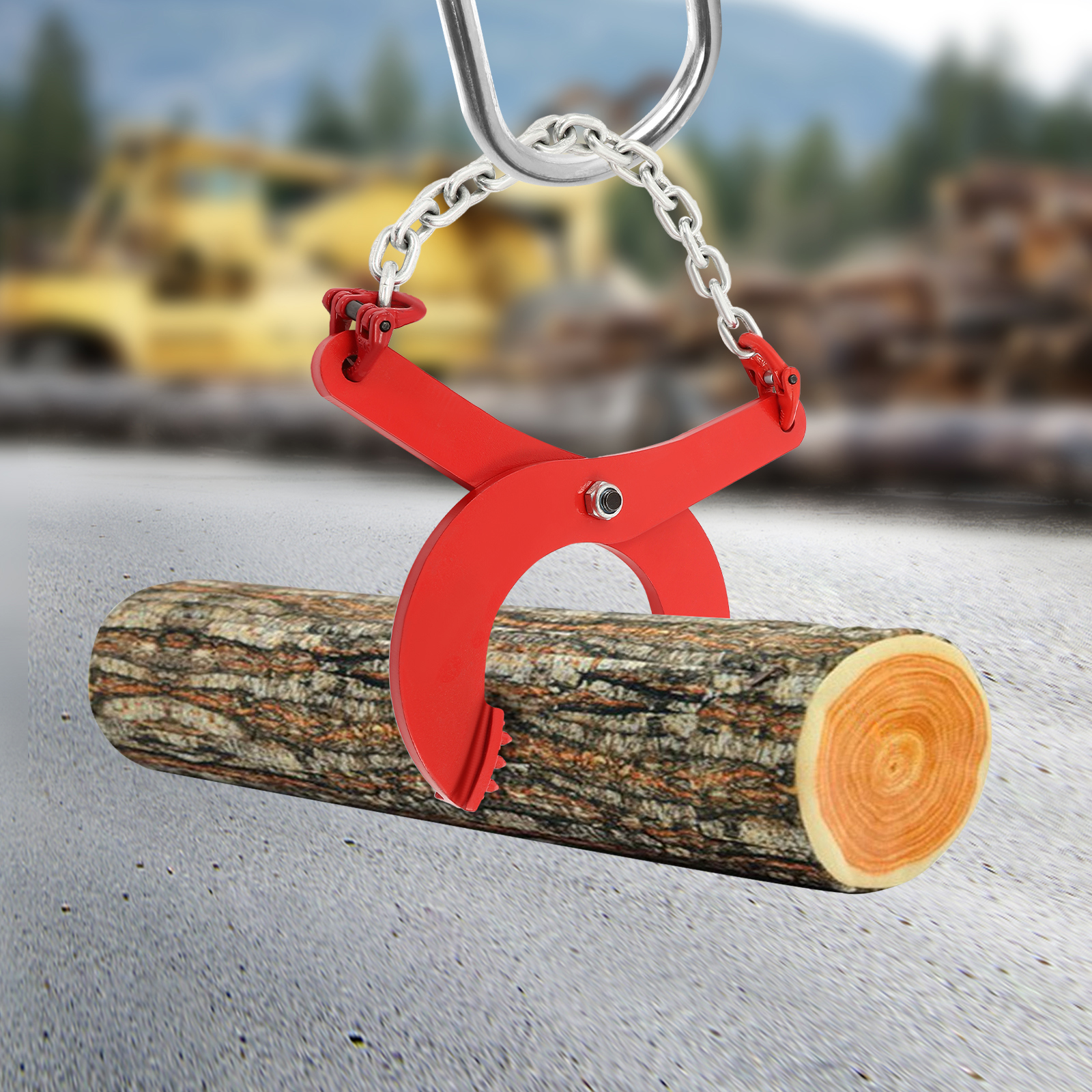Yissale-palettenzugklammer / Stahlklammer - Klammer Zum Ziehen Von Paletten, Für Gabelstapler Und Kette, Zugkraft 1000 Kg - Ideal Für Lager Und Logistik