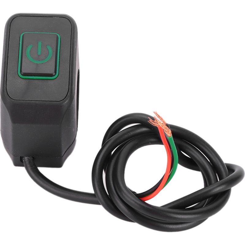Motorrad-lenkerschalter, 22 Mm, Wasserdicht, Universell Für Grüne Scheinwerfer