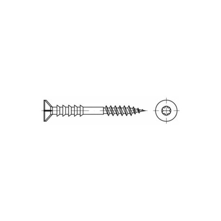 Art 89800 Justierschraube Seko Stahl 6 X 110 -t25 Galv. Verzinkt Gal Zn Fs 100 Stk