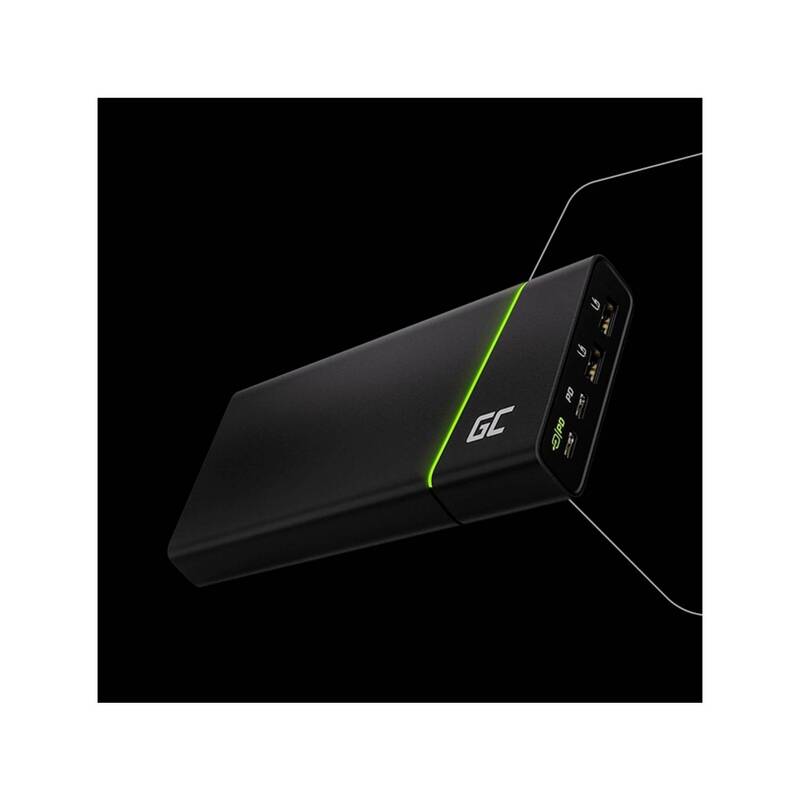 [gebraucht] B-ware Green Cell Powerbank 26800 Mah Quick Charge 3.0 Usb Pd Lipo Schwarz 4 Anschlüsse