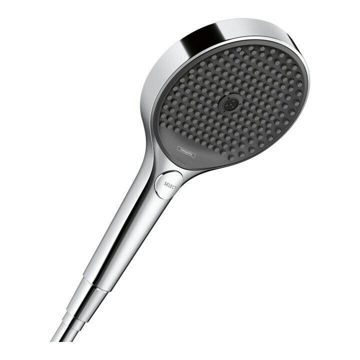 [gebraucht] B-ware Hansgrohe Rainfinity 130 Duschkopf 132mm 3 Strahlarten Chrom Schwarz
