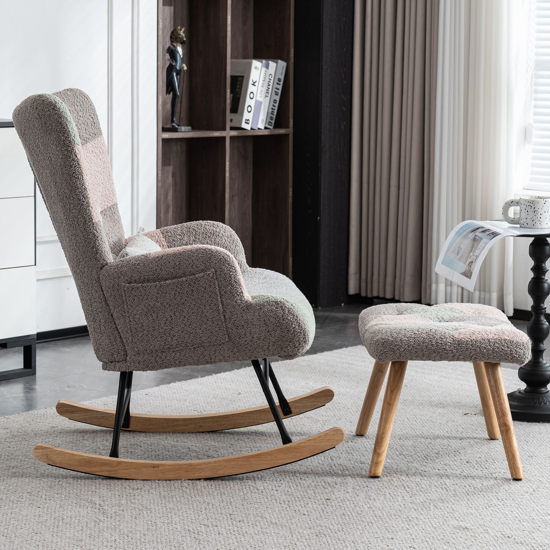 Polstersessel Aus Samt In Colorful 69.22 X 66.68 X 36.83 Cm Homaire