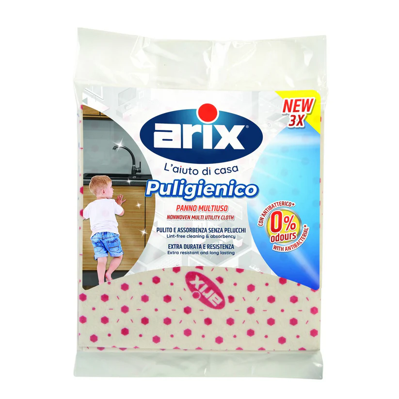 Antibakterielle Reinigungstücher Arix, 3 Stück