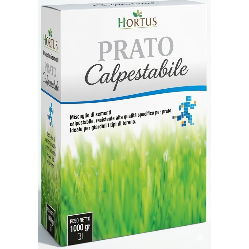 Prato Calpestabile 1 Kg - Widerstandsfähiger Rasenteppich Für Stark Frequentierte Bereiche
