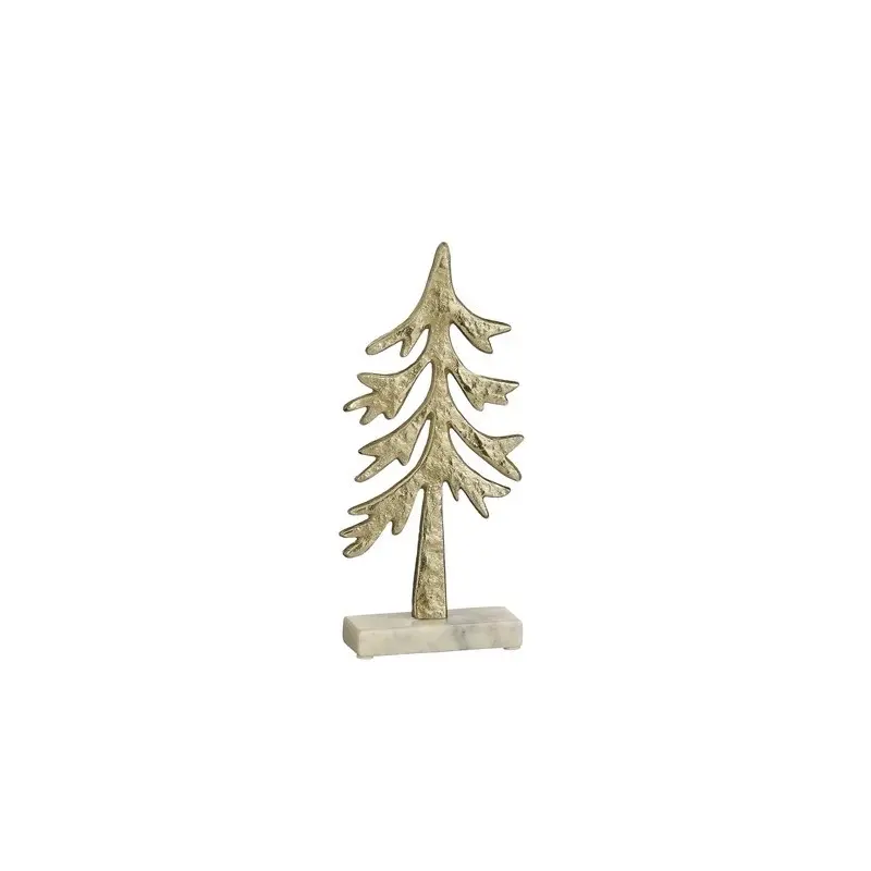 Champagnerfarbenes Weihnachtsbaum-dekor 14 × 5 × 31 Cm
