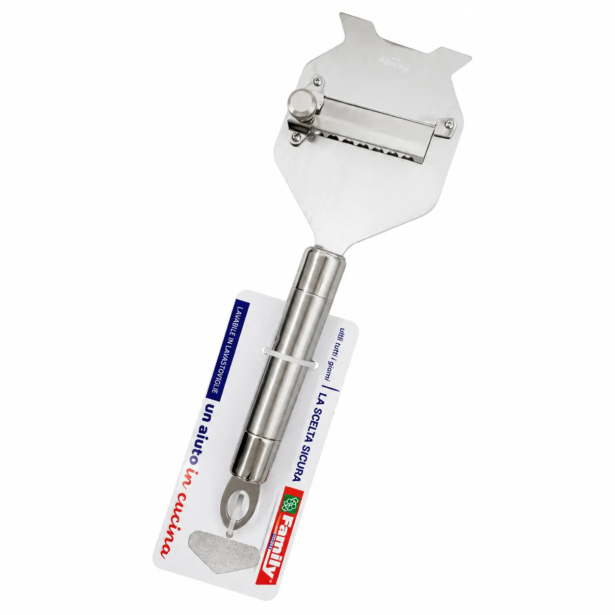Edelstahl-trüffelschneider Mit Ergonomischem Griff