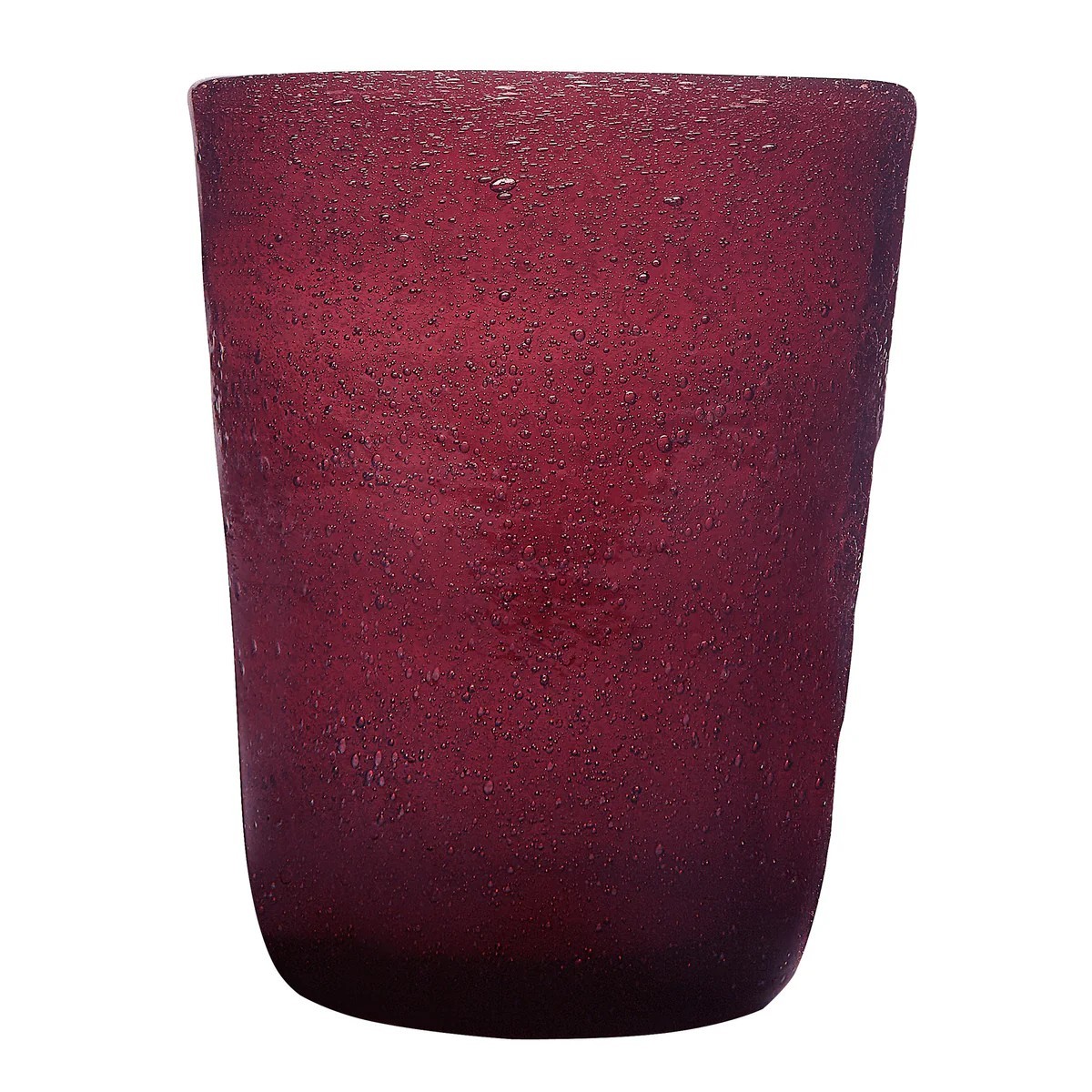 Violetter Tumbler Aus Handgefertigtem Glas 7,8 Cm X 10 Cm 0,25 L
