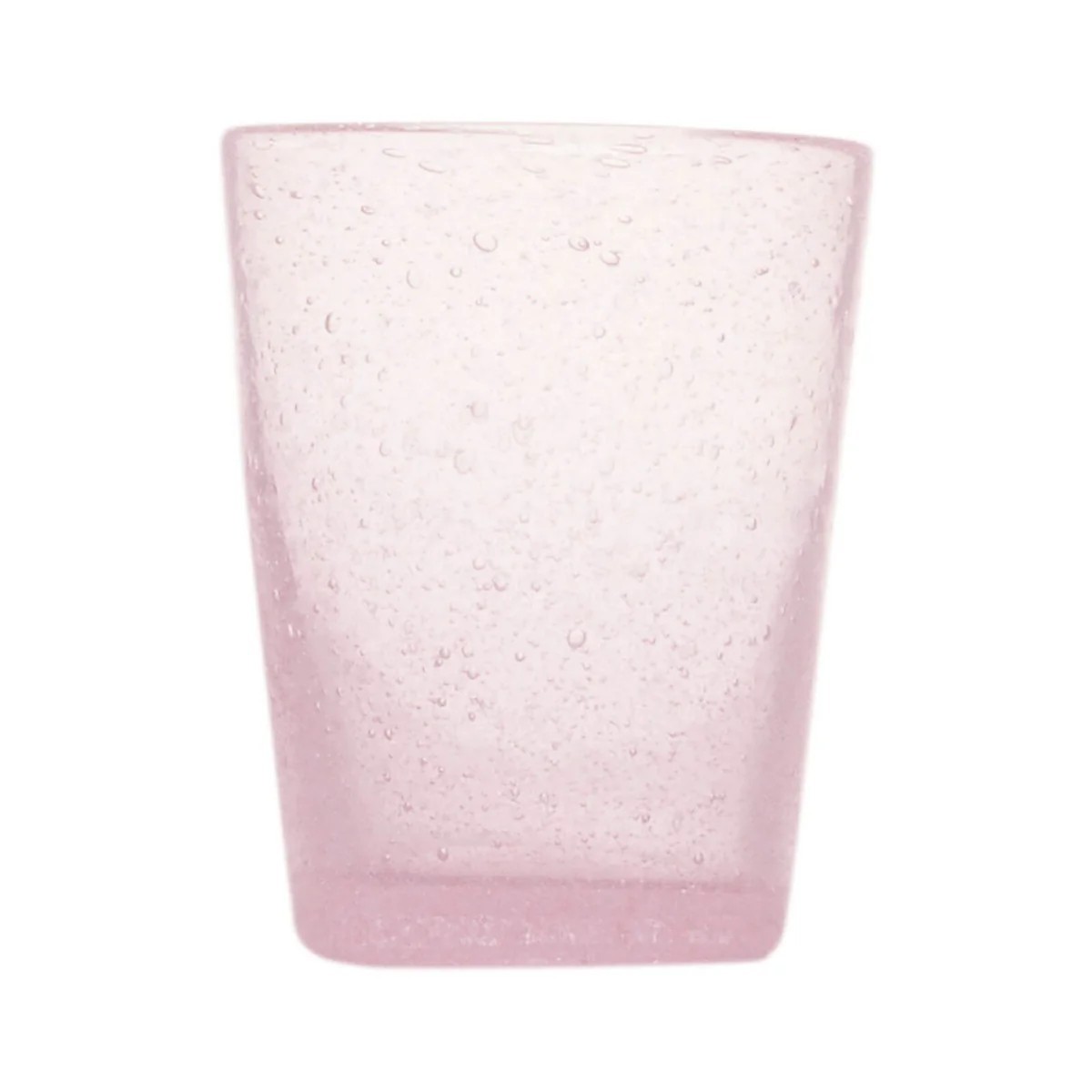 Rosa Tumbler Aus Mundgeblasenem Glas 0,25 L