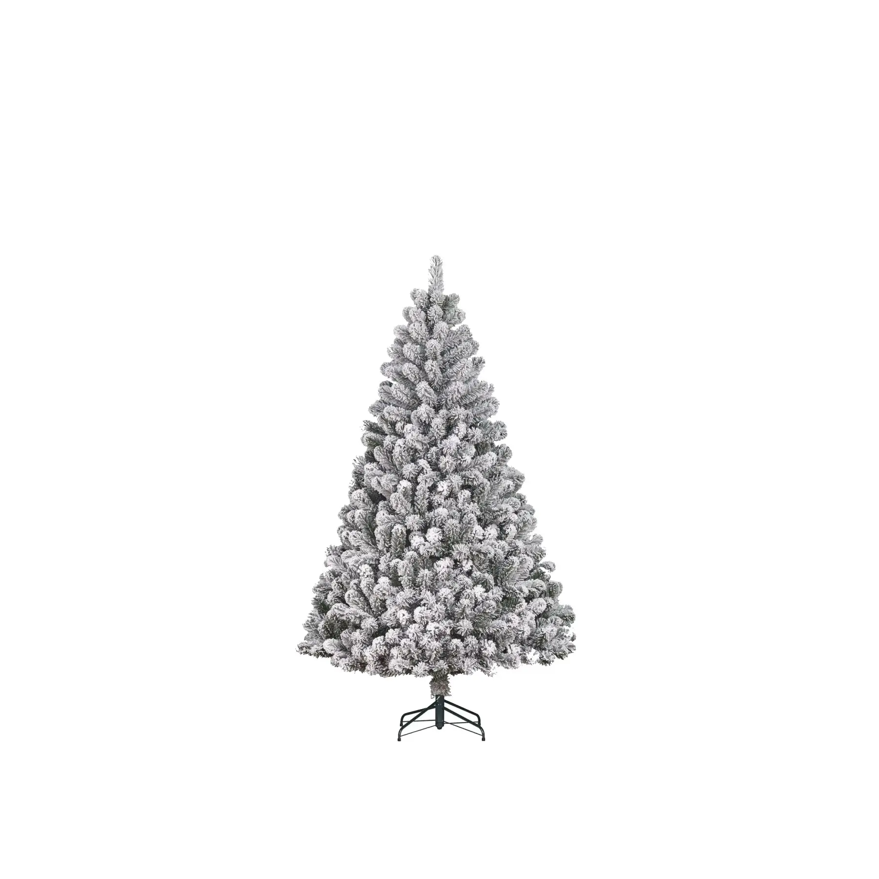Weihnachtsbaum Grün Mit Schnee-effekt Ø114 × H180 Cm