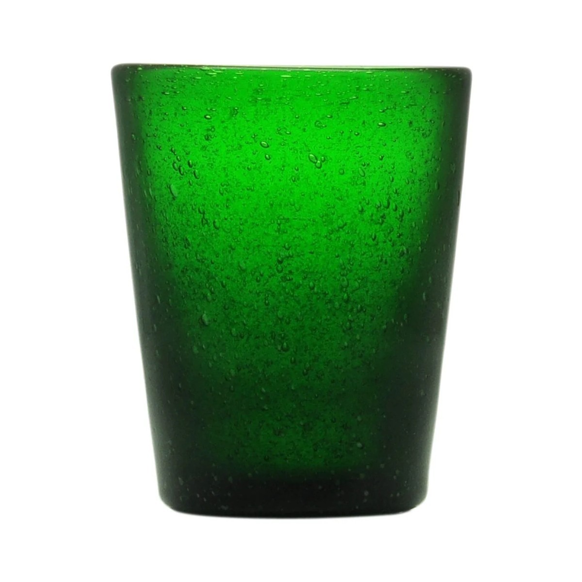 Emerald Tumbler Aus Handgefertigtem Glas 7,8 Cm Durchmesser, 10 Cm Hoch, 0,25 L