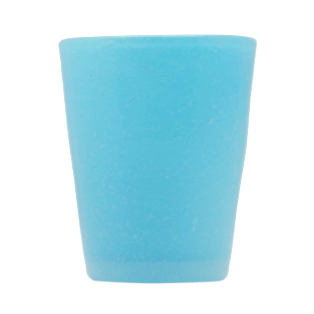 Cyanfarbener Tumbler Aus Mundgeblasenem Glas 0,25 L