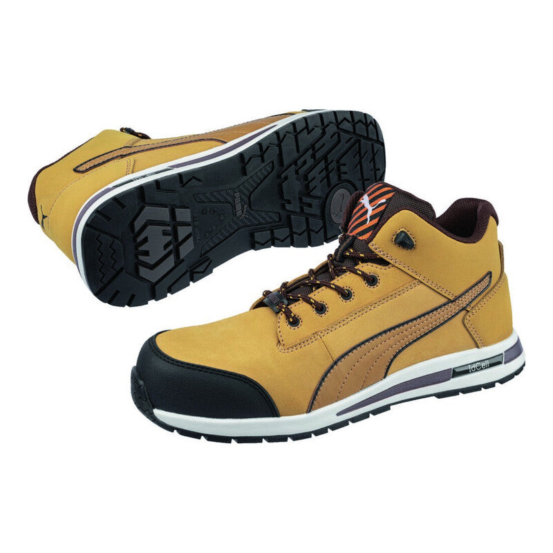 [neuwertig] B-ware Ism Sicherheitsstiefel Schutzschuh Dash Wheat Mid S3 Hro Src Braun Gr.41