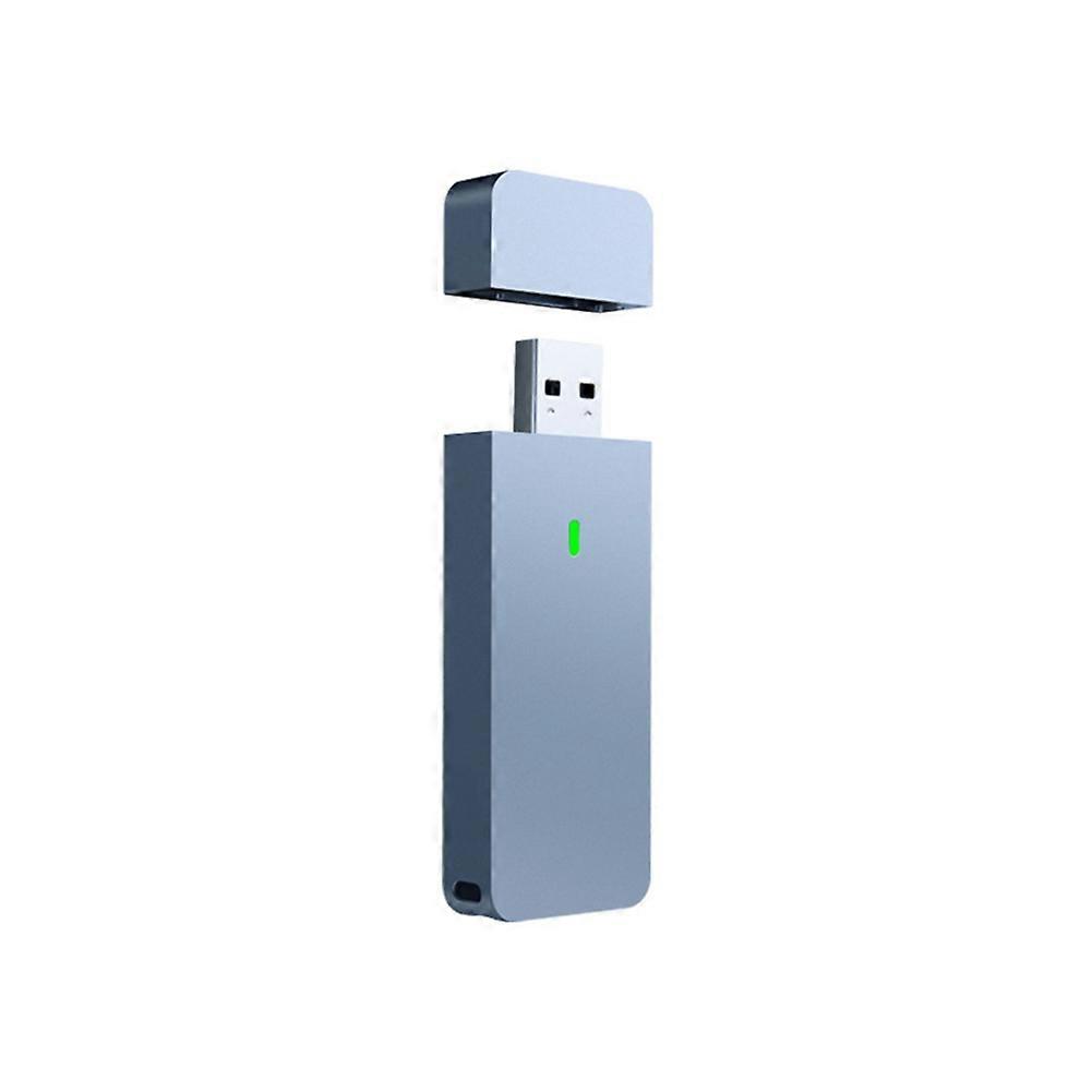 M.2 Nvme 2230/2242 Ssd-gehäuse Mit Usb-adapter (10 Gbit/s, Usb 3.2 Gen2) – Externes Gehäuse Für M.2 2230/2242 Nvme Ssds – Silbergrau
