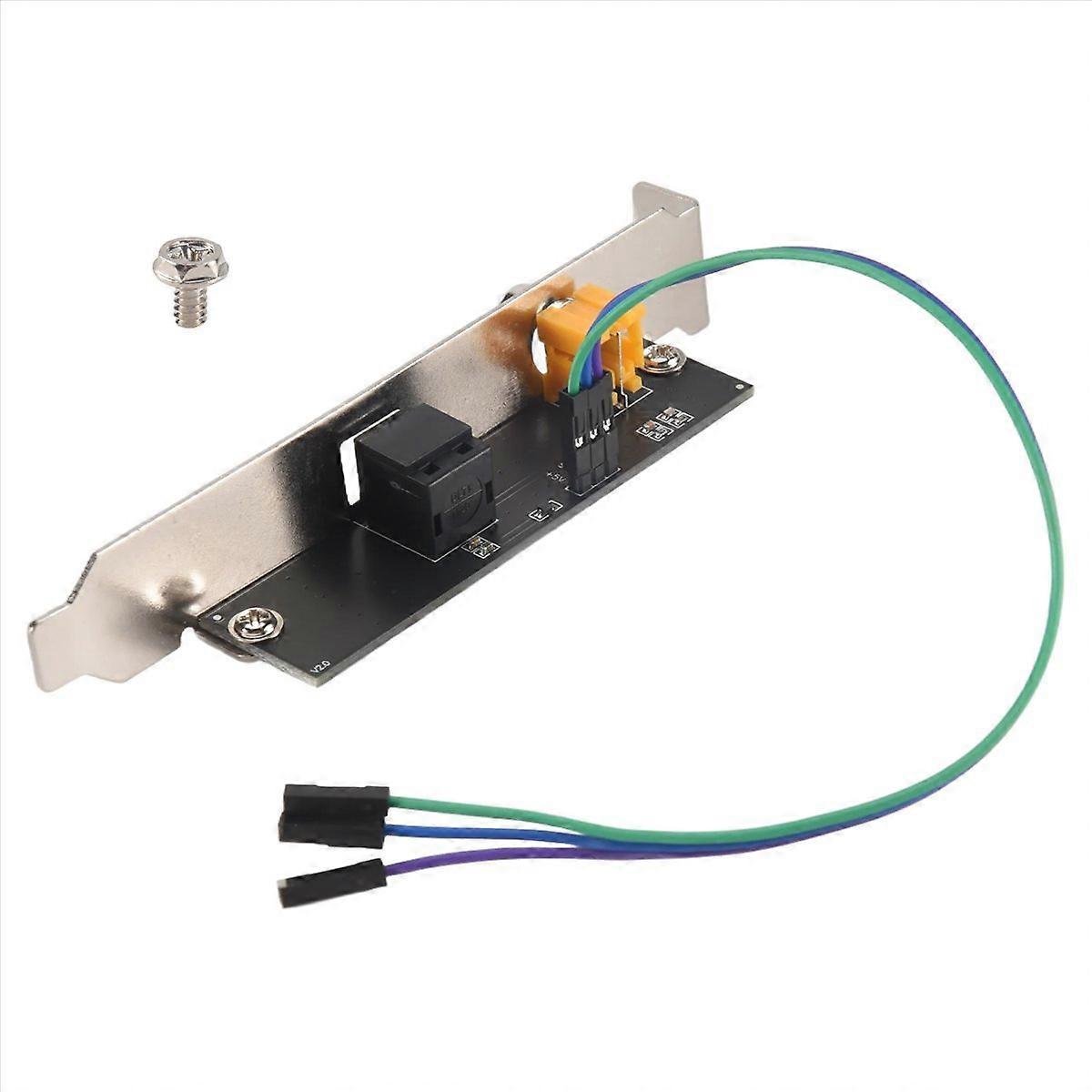 24-bit 192-khz-tochterkarte Spdif Optisch Und Ausgangsplatte Kabelhalterung Digitaler Audioausgang Für