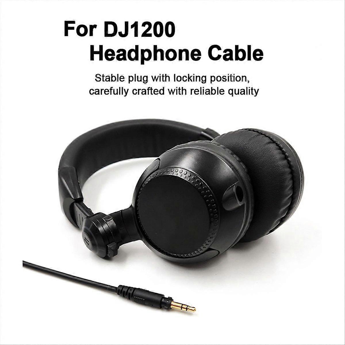 Professionelles Kopfhörerkabel Für Eah-dj1200 Mischpult-kopfhörerkabel Mit 3,5-mm- Und 6,35-mm-steckern
