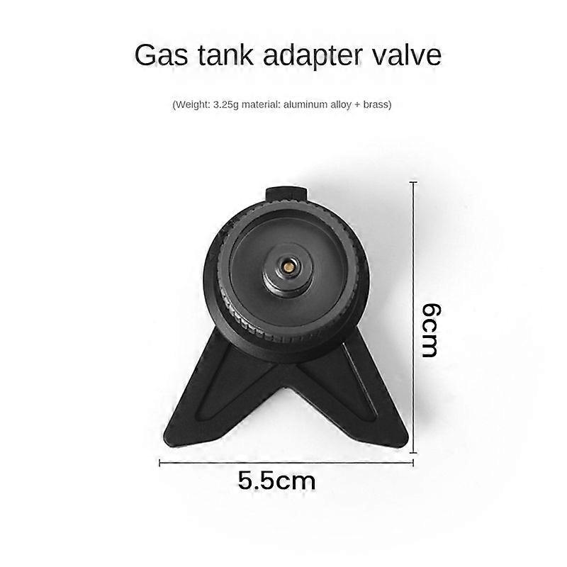 Campingkocher-adapter, Camping-gaskocher-konverter, Gasanschluss, Aluminium-gastank-adapter