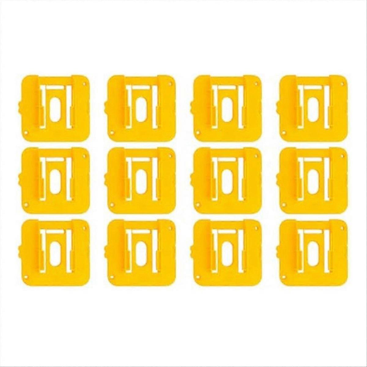 12er-pack Batteriehalter Für 20v-batterien, Dockhalterung Passend Für Dcb201 Dcb202 Mit 24 Schrauben