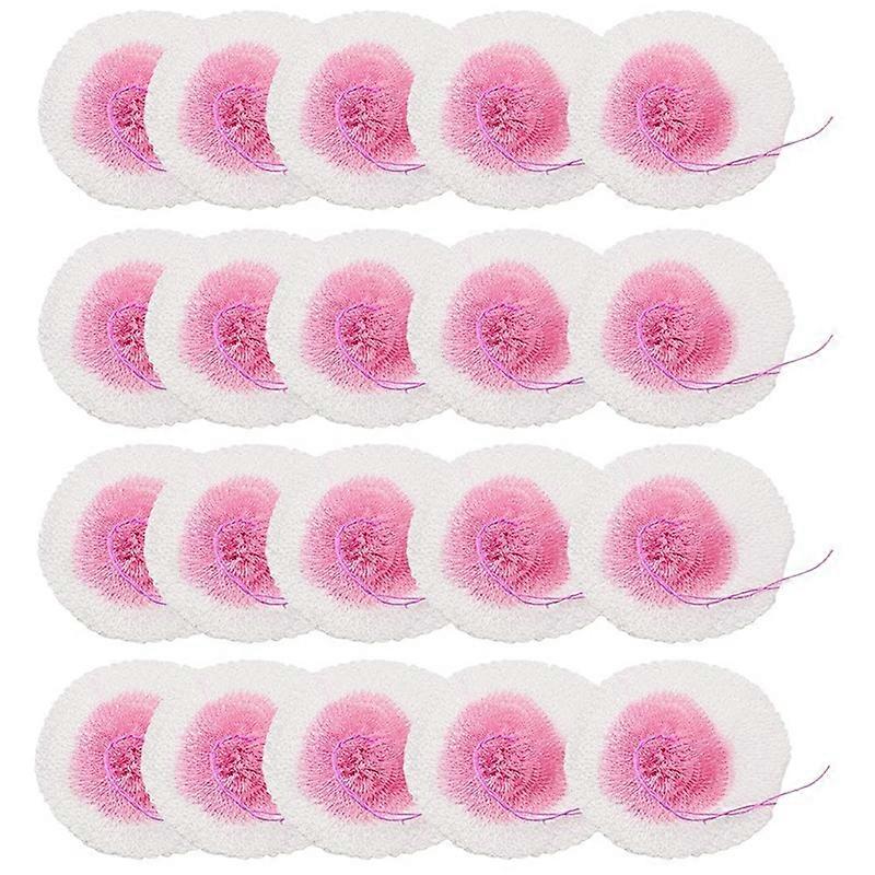 20 Stück 10 Cm Glühstrümpfe Aus Drahtgeflecht Für Gaslaternen Im Außenbereich, Weiß-rosa