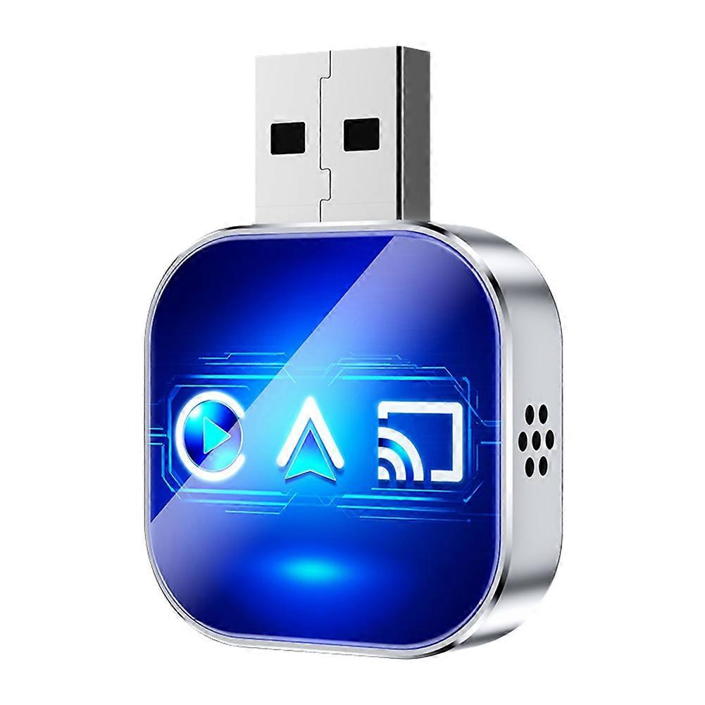 3-in-1 Wireless Carplay Mirror Link Carplay Android Auto Usb-dongle-adapter Smart Ai Box Kabelgebundenes Carplay Zu Wireless B Farbe B