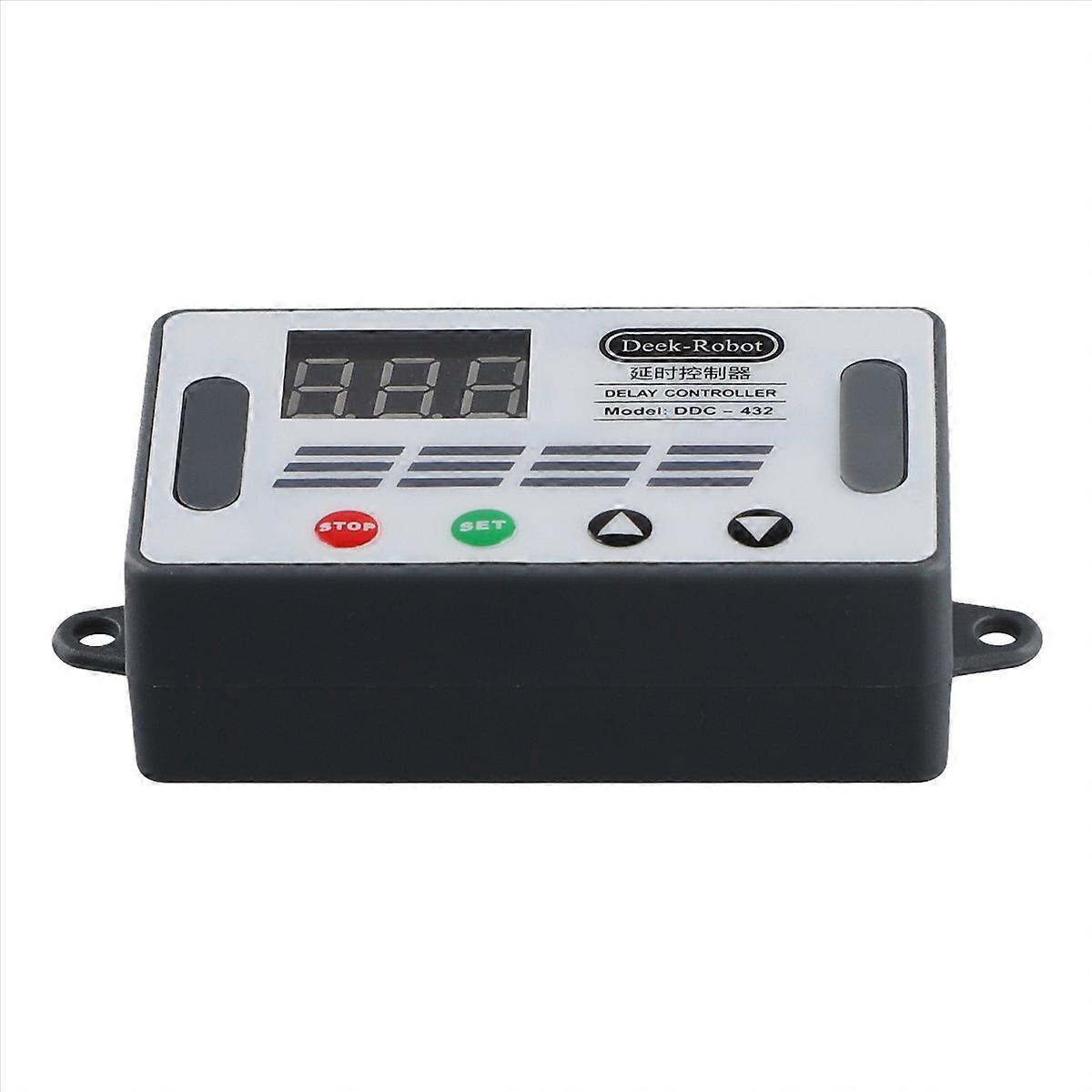 Ddc-432 Dual-mos-led-digitalverzögerungsregler, Zeitverzögerungsrelais, Triggerzyklus-timer, Verzögerungsschalter