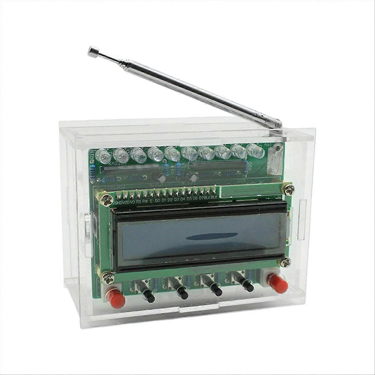 Fm-radio-elektronik-bausatz Zum Schweißen, Rda5807, Einstellbare Frequenz 87–108 Mhz Mit Lcd-display, L