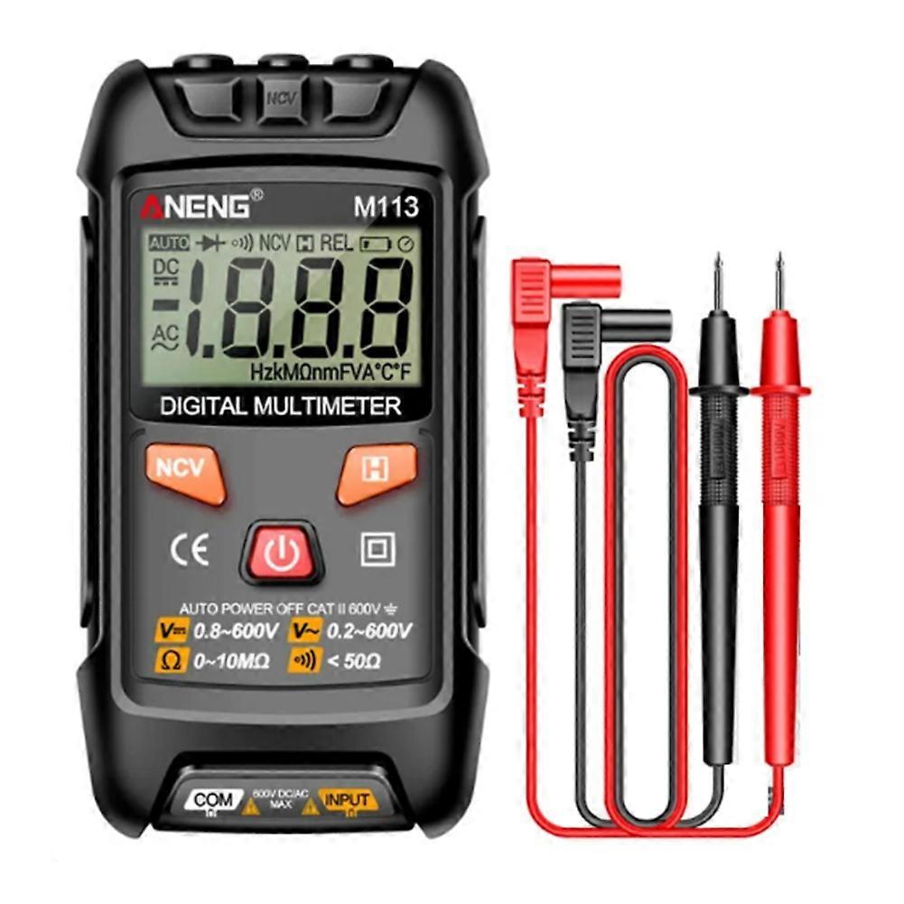 Aneng M113 Mini-digitalmultimeter Ac/dc-spannungsmesser 1999 Counts Multimetro Ohm Ncv Elektrizitätswerkzeuge Messinstrumente