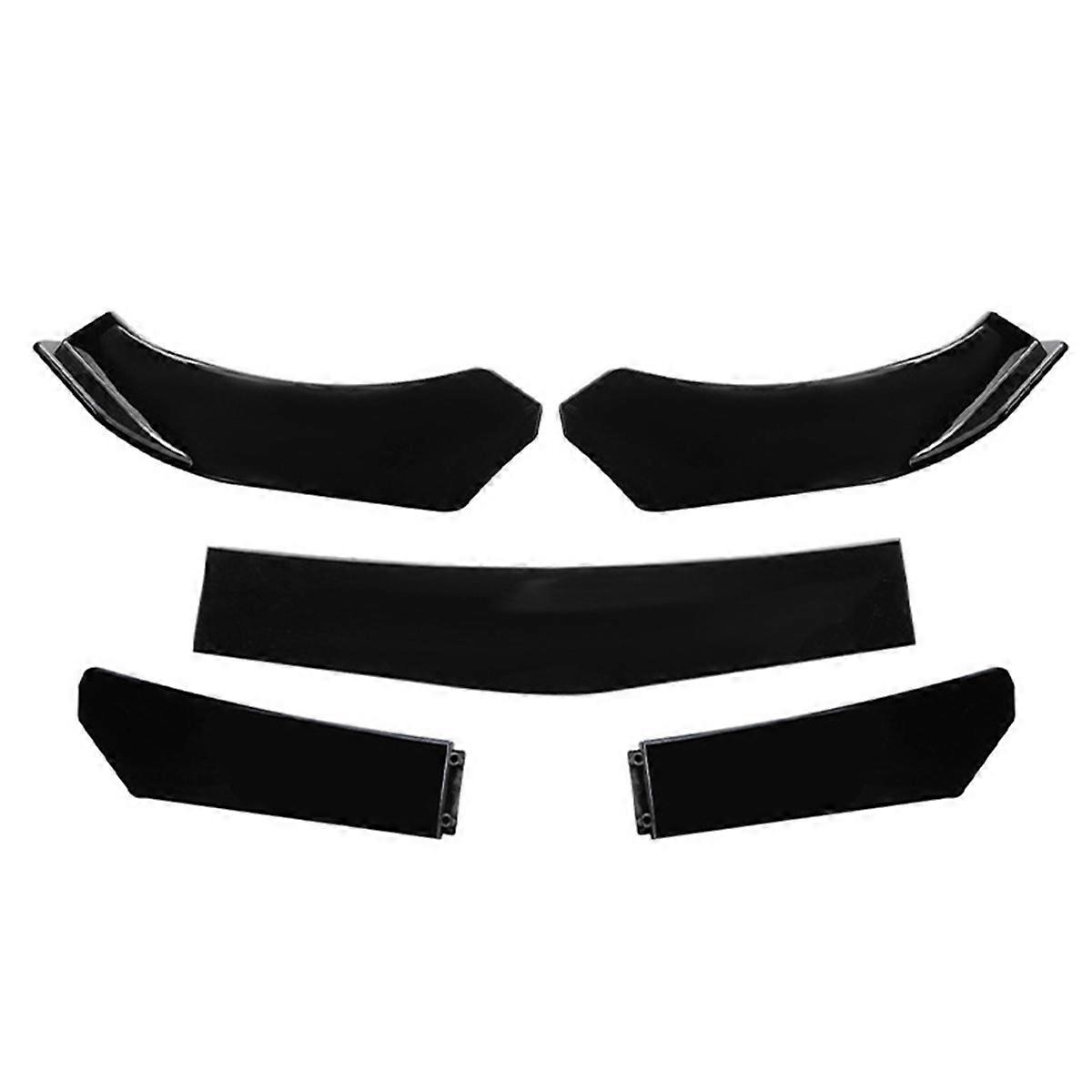 5-teiliges Set Universeller Frontlippen-spoiler Mit Stufendesign Für Autos, Modifizierte Spoilerteile
