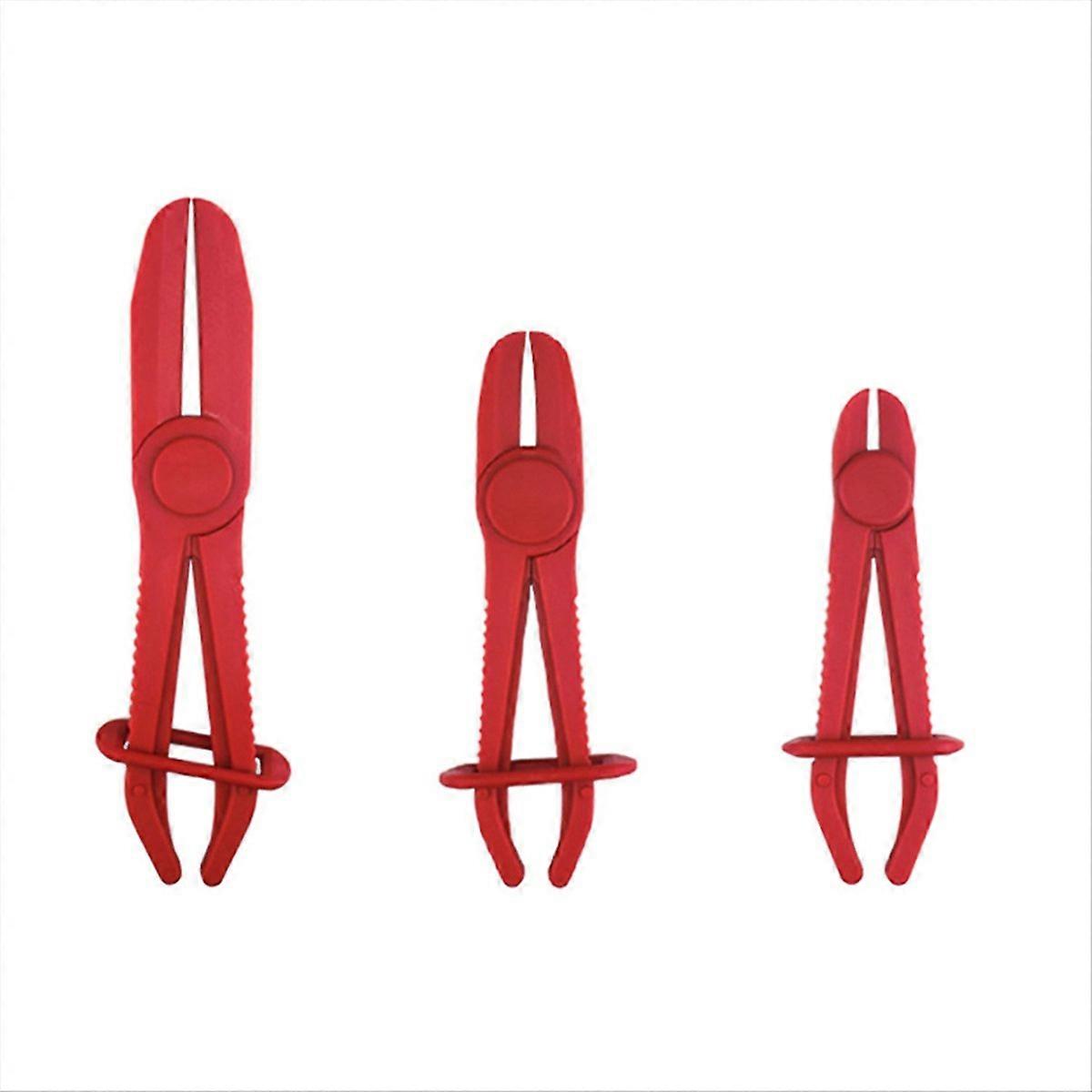 3-teiliges Set Kfz-schlauchschellen-zangen-set, Schlauchschellen-abdichtung, Brems- Und Kraftstoffleitungs-absperrschellen, Kfz-wasserleitungs-absperrschellen