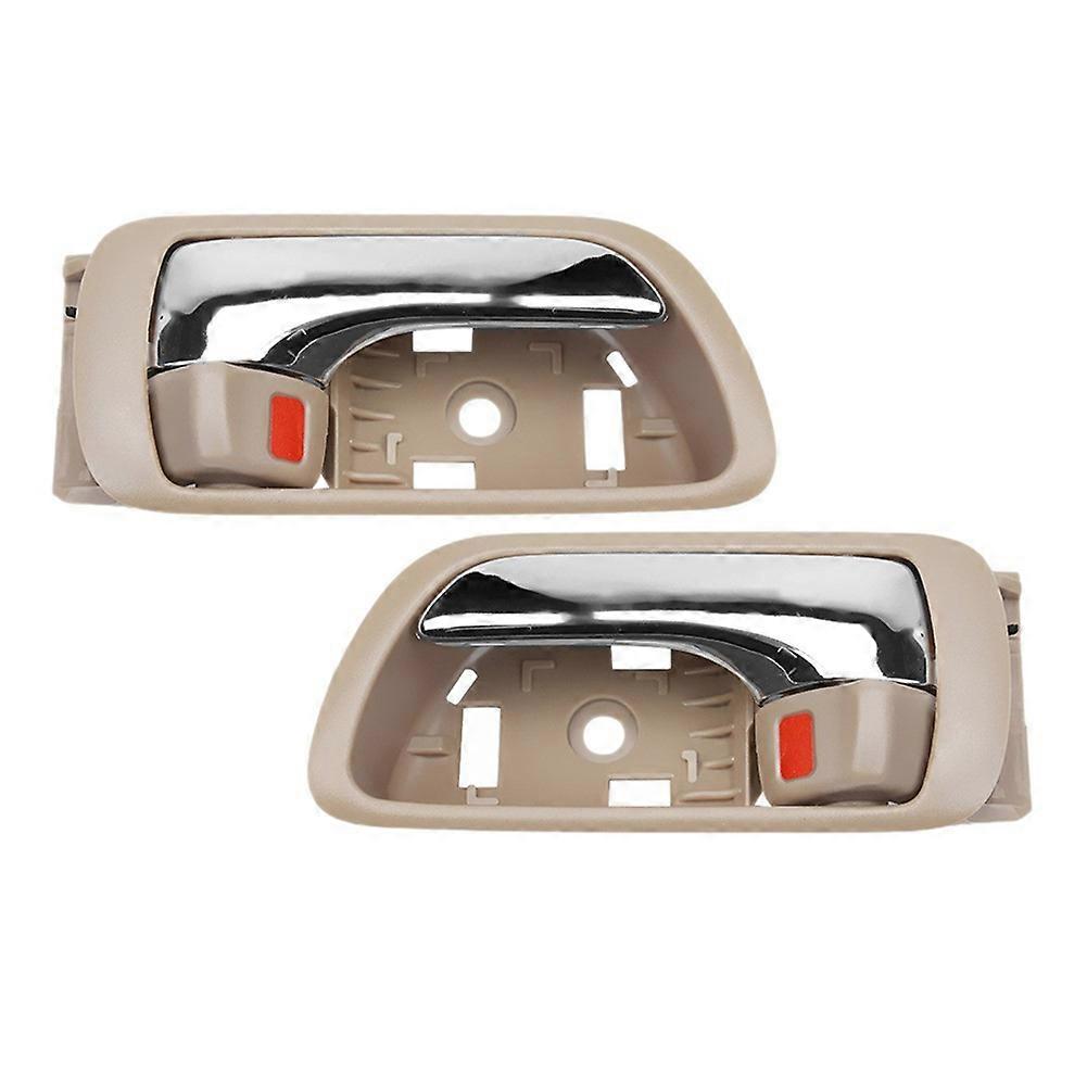 Stück Türgriffe Innen 92917, 69206-yc030-05 Für Toyota Camry 2002–2006, Links & Rechts, Vorne & Hinten, Beige