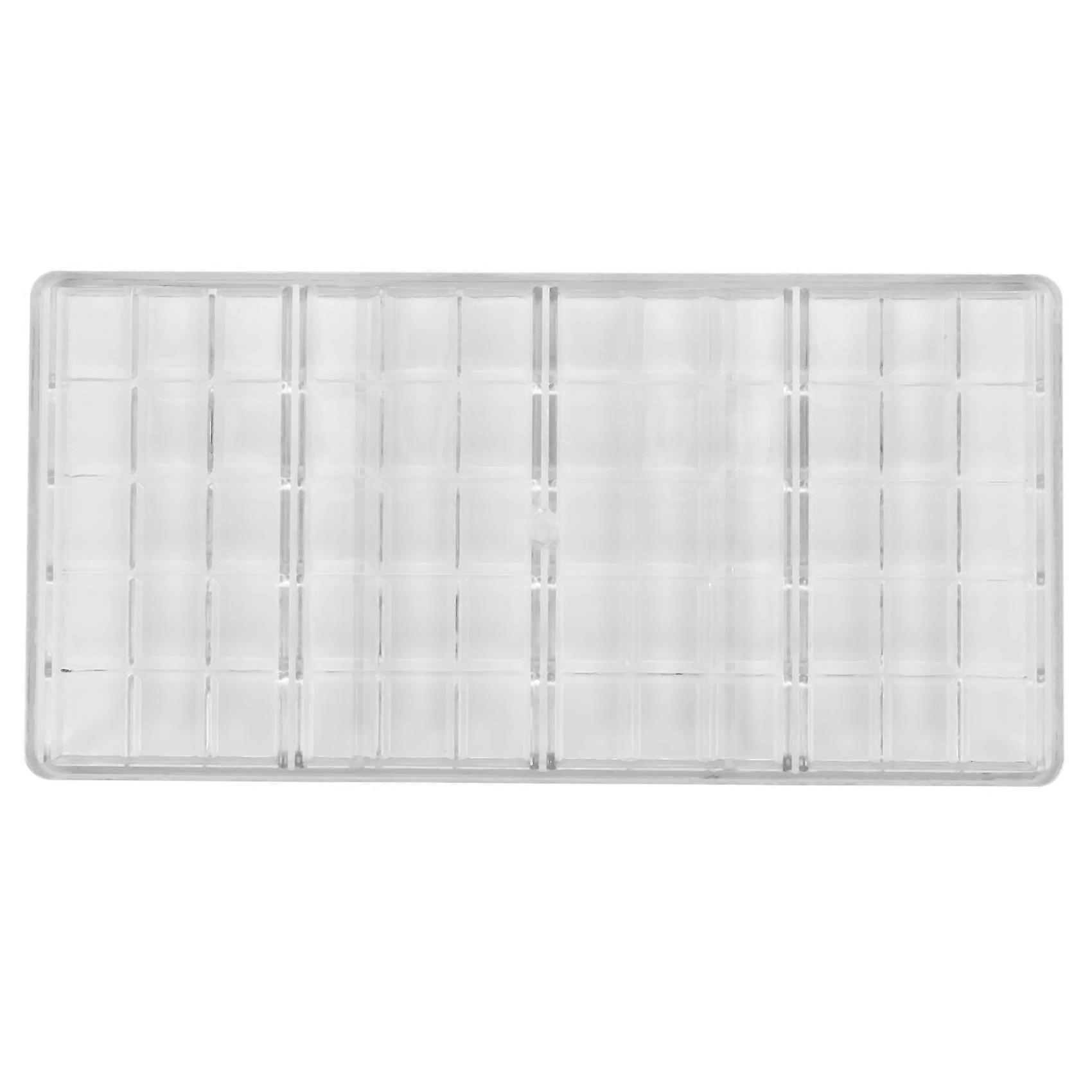 Schokoladenriegelform, Pralinenform, Schokoladenriegelform Zum Auseinanderbrechen, Schokoladen-diy-backwerkzeug, Transparent
