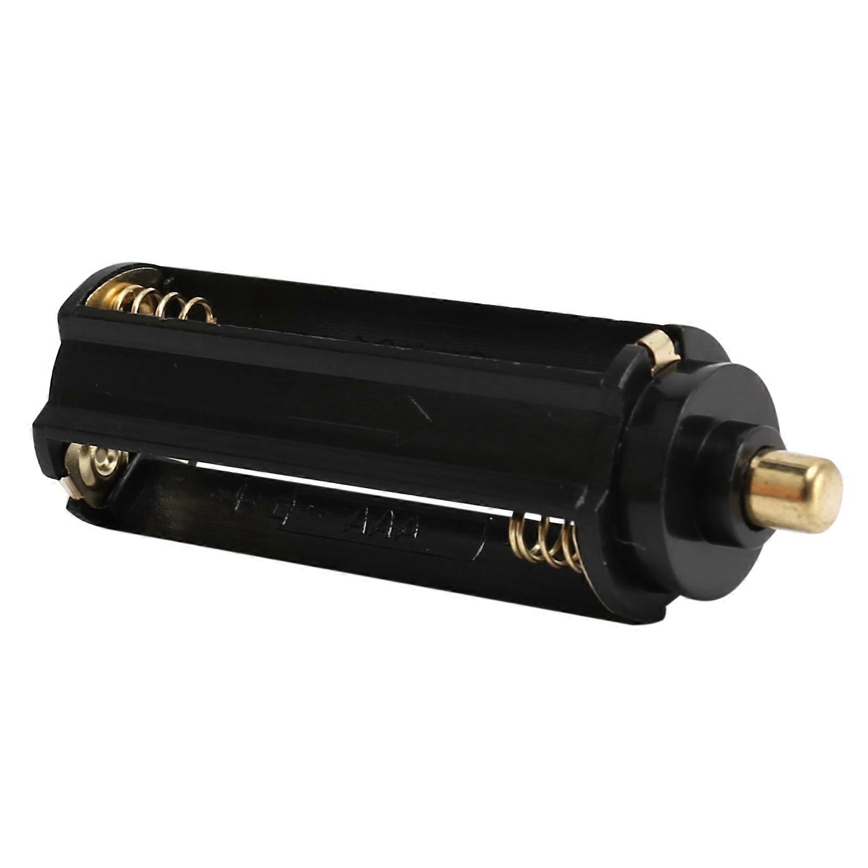 Stück 18650-batterierohr + 1 Stück Aaa-batteriehalter Für Taschenlampe/lampe, Schwarz/weiß