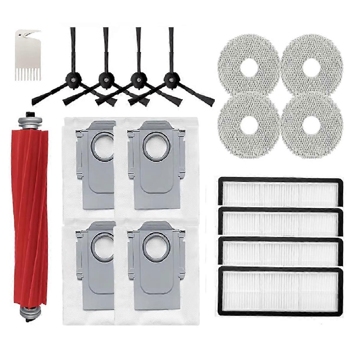 Zubehör Für Qrevo S, Qrevo Pro, Qrevo Maxv, Qrevo Plus Staubsauger: Hauptbürste, Filter, Staubbeutel