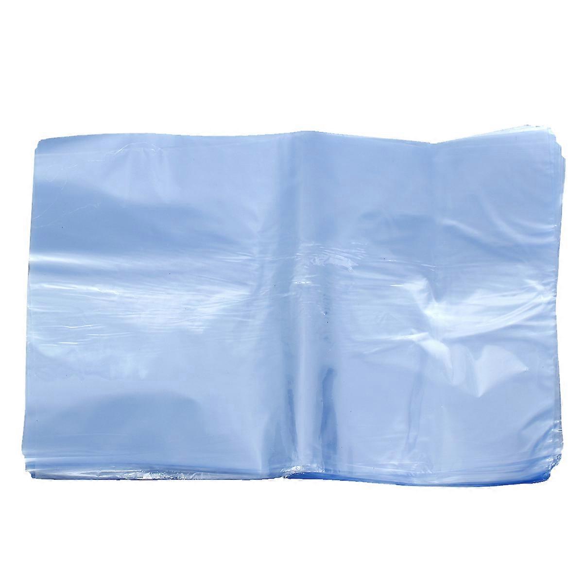 100 Stück Pvc-schrumpfbeutel Mit Flachverschluss, Geschenkverpackung, 20,3 X 30,5 Cm, Transparent