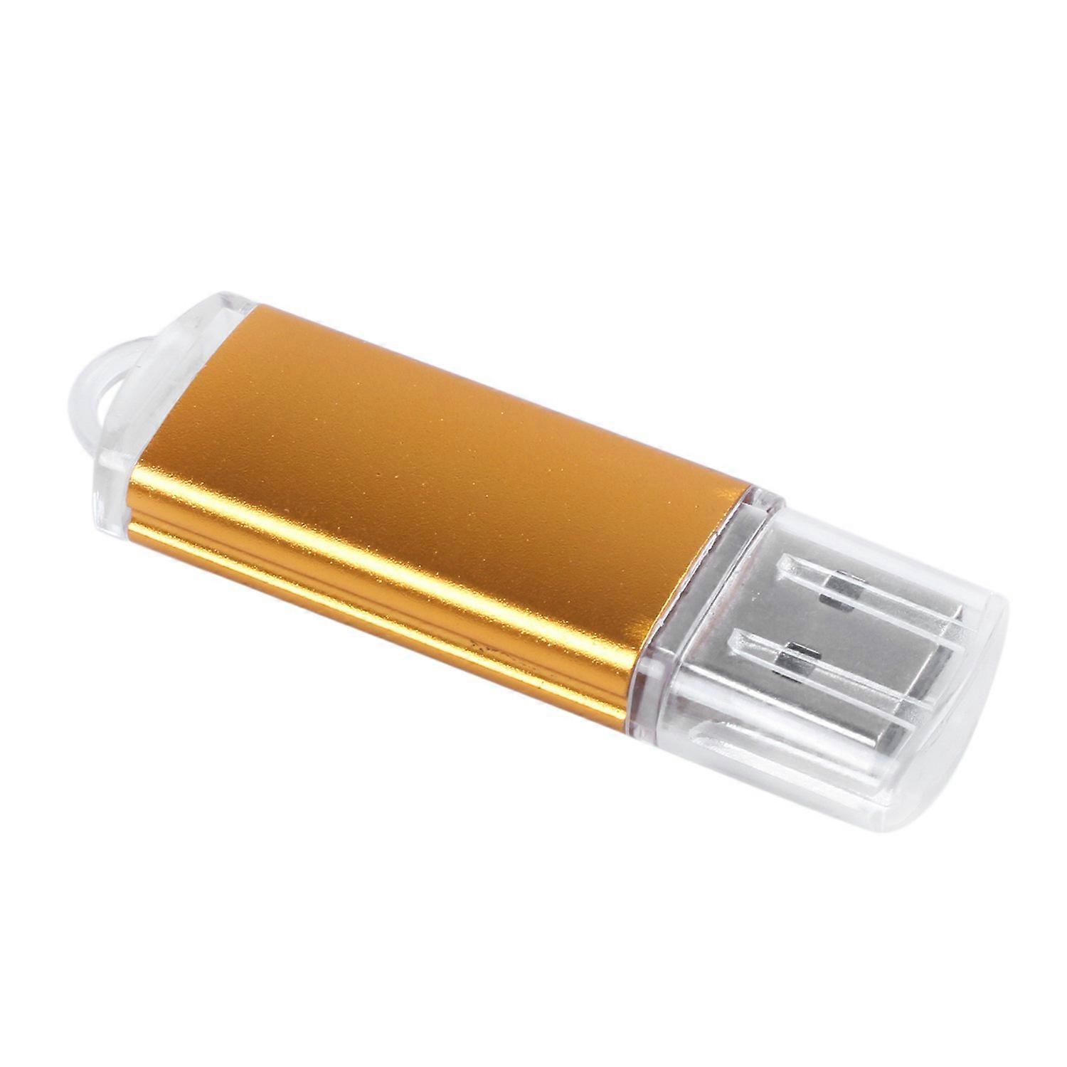 Usb-speicherstick (usb-stick) Für Ps3, Ps4, Pc Und Tv. Farbe: Gold. Kapazität: 64 Mb.