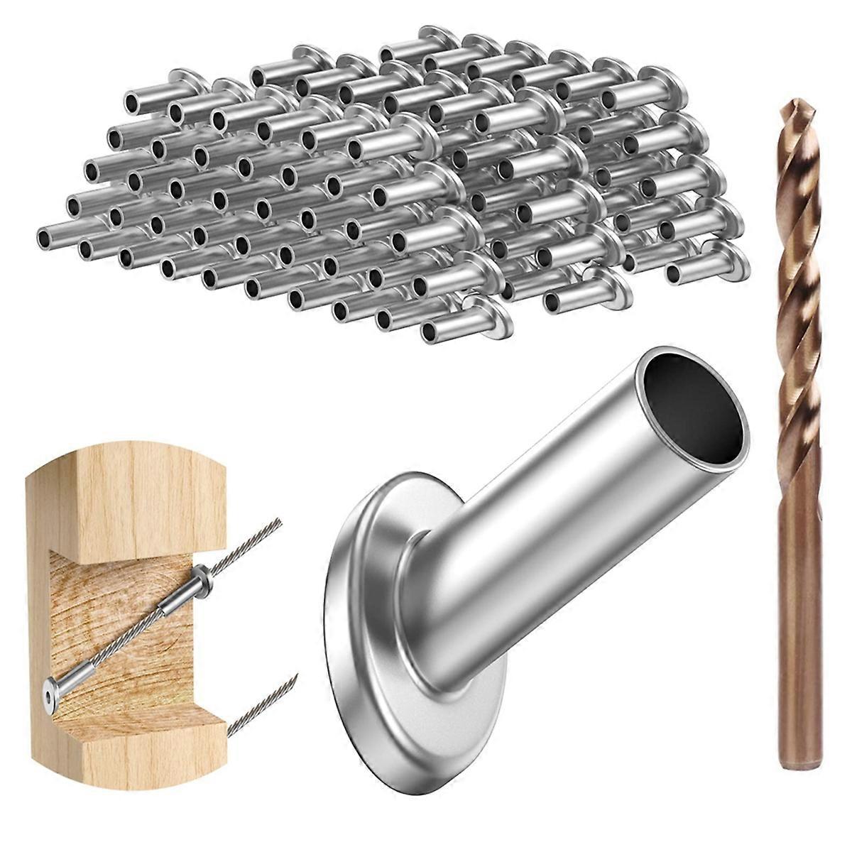 40er-packung 30°-winkel-schutzhülsen Mit 3/16 Zoll Abschrägung, Holzpfostenschutz Für 1/8 Zoll, 5/32 Zoll Und 3/16 Zoll