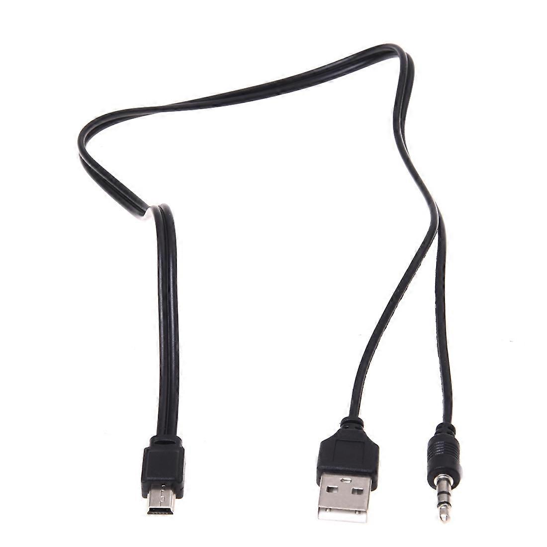 3,5-mm-aux-usb-2.0-stecker, Mini-5-pin-usb-audiokabel Für Tragbare Lautsprecher, 3,5 Mm
