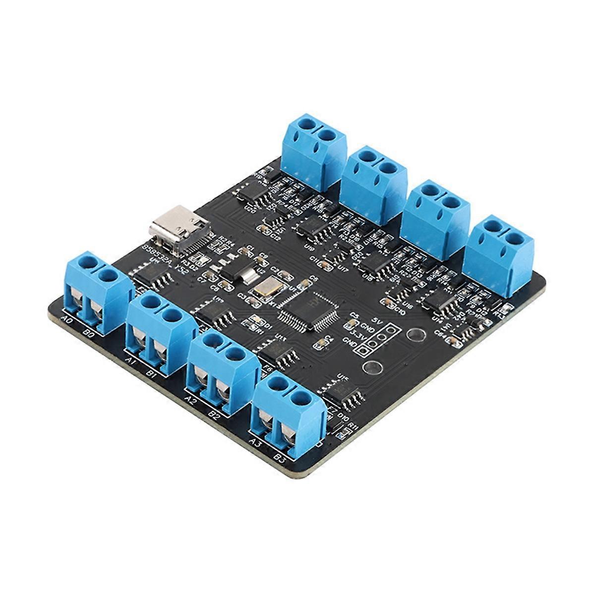 Usb-zu-8-kanal-rs485-seriell-port-karte, Typ-c-zu-8-kanal-rs485-mehrkanal-uart-hub, Rs485-modul