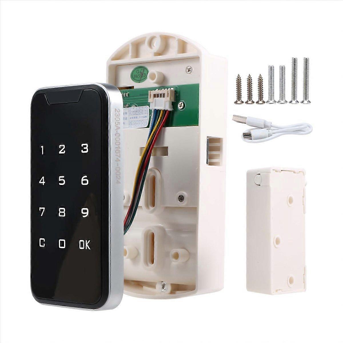 Elektronisches Smart-digital-türschloss Mit Fingerabdruck-passwort-tastatur