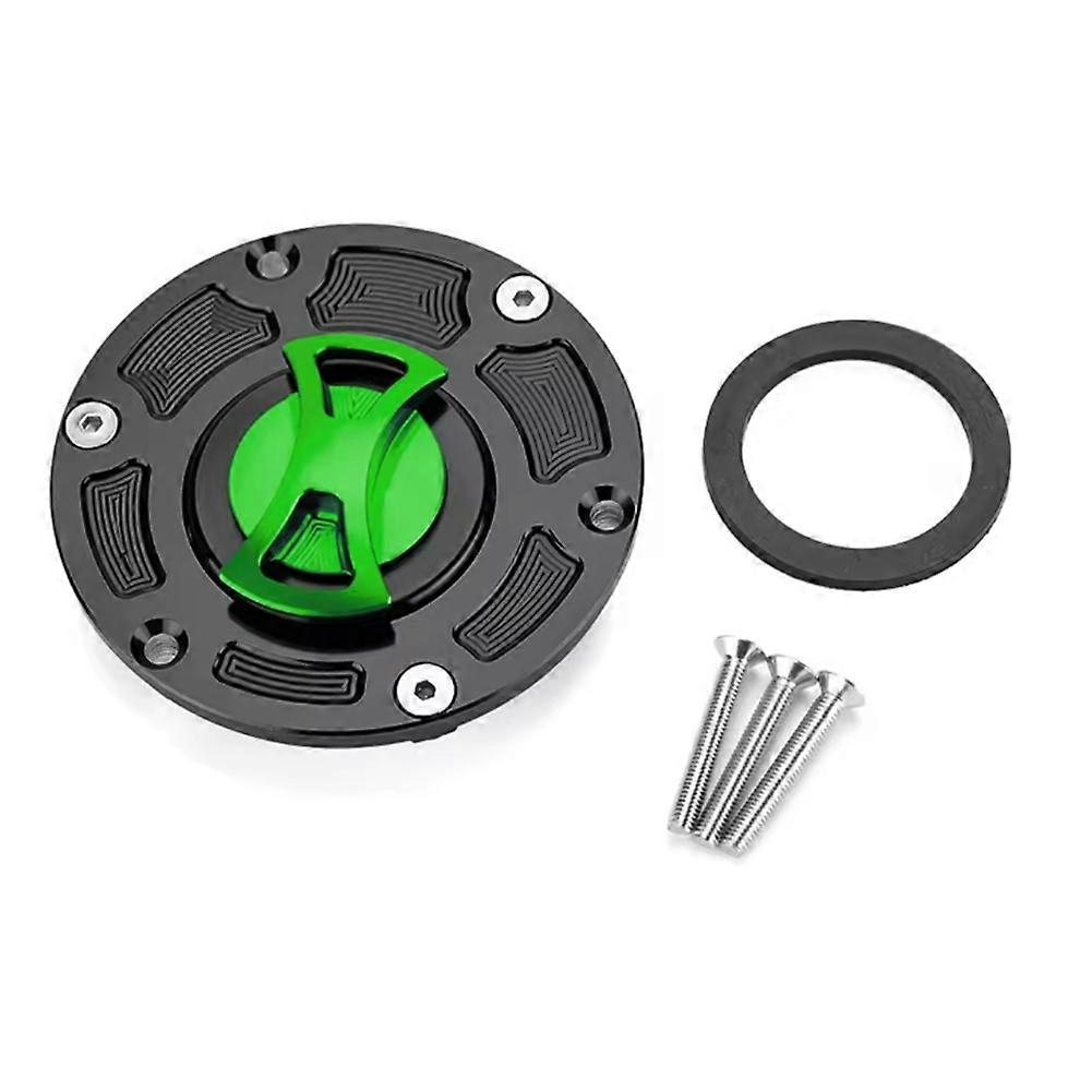 Motorrad-tankdeckel Für Kawasaki Ninja 250, 300, Ex250, Ex300, Er250, Er300, Z250, Z300, Öldeckel-zubehör, Schwarz & Grün