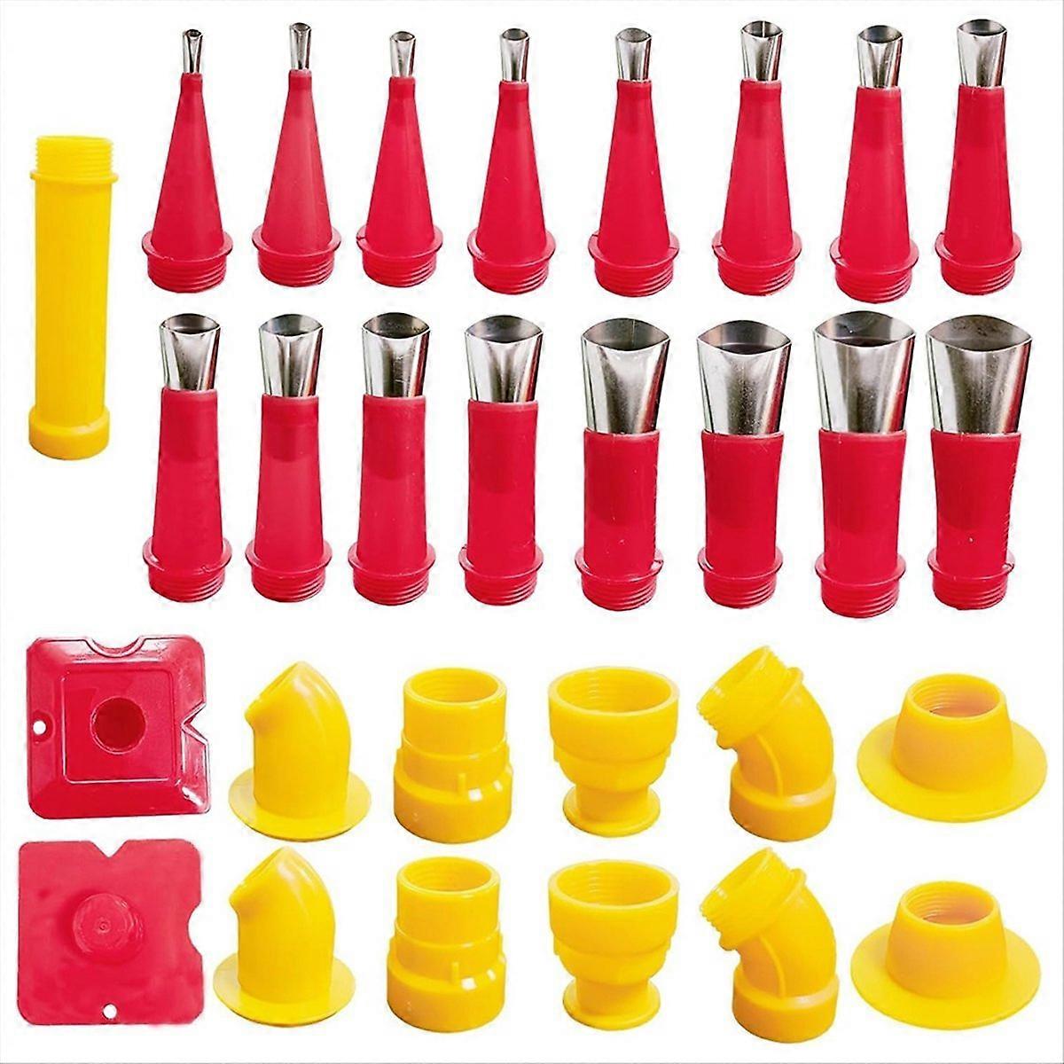 29-teiliges Universelles Integriertes Gummidüsen-werkzeugset, Dichtungsspitzen, Dichtungsdüsen Für Wurstdichtungsmasse
