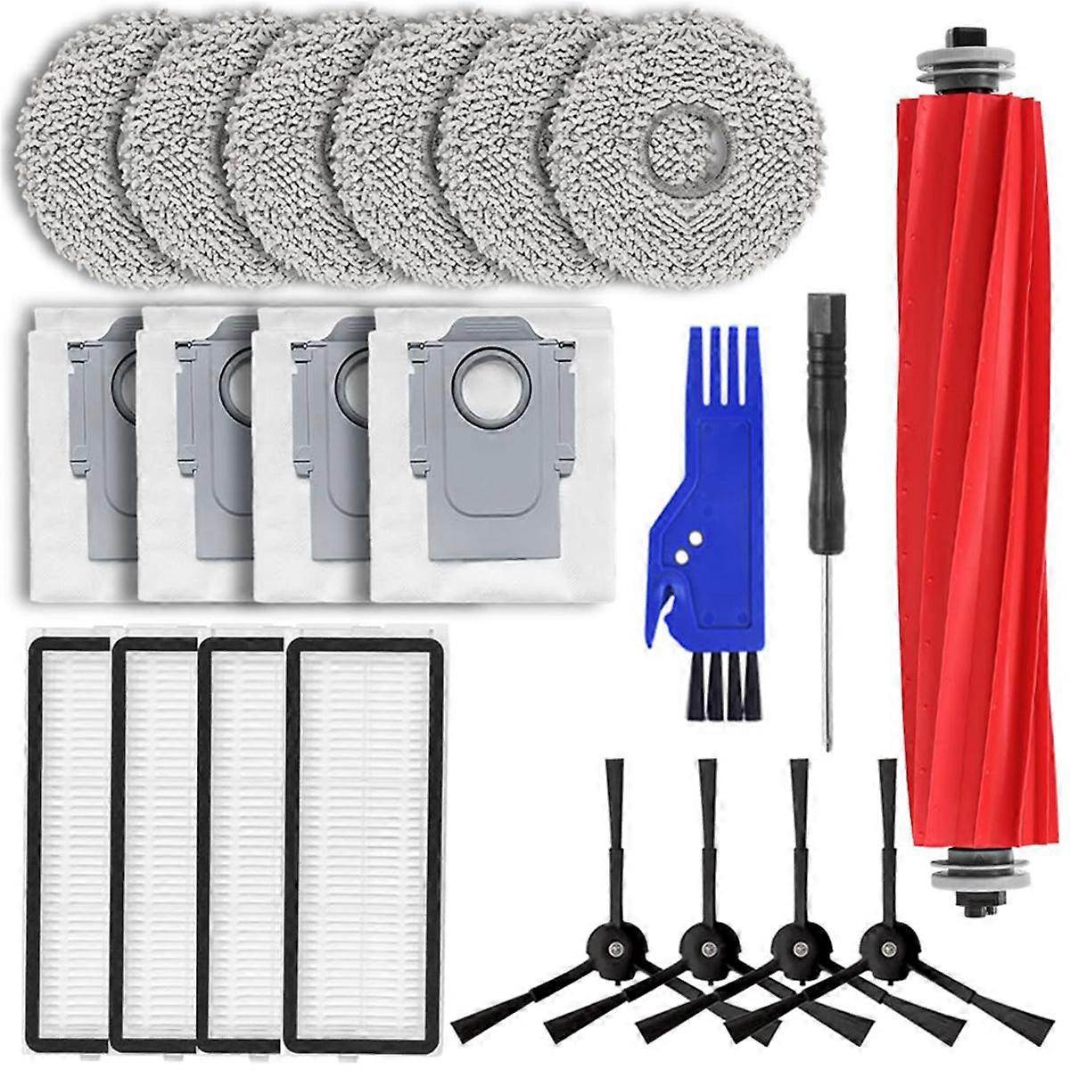 Ersatzteile Für Qrevo Maxv/qrevo Pro/qrevo S, Ersatz-hauptseitenbürste, Hepa-filter, Wischmopp