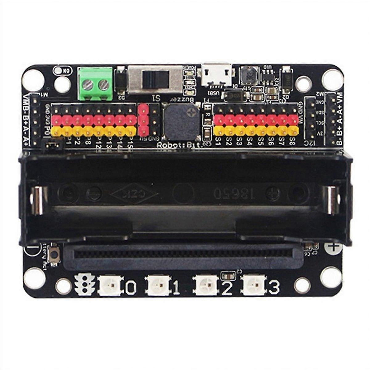 Micro: Bit Erweiterungsplatine Robotbit V2.0 Unterstützt Makecode Offline-programmierung Für Erweiterungsplatinen R