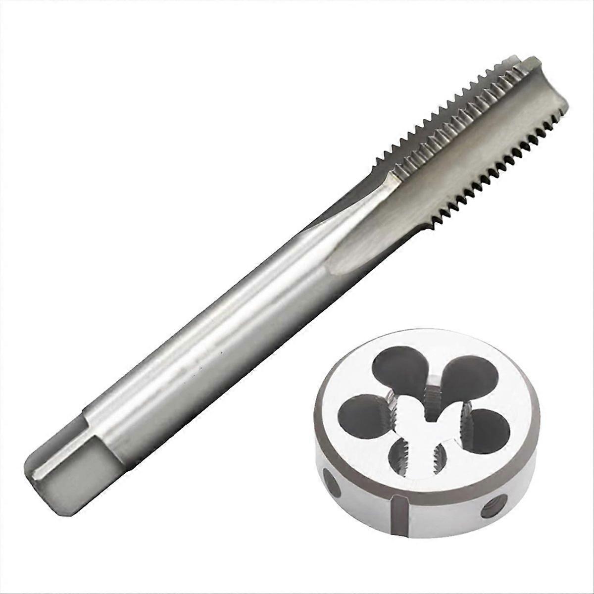 M14 X 1,5 Mm Metrischer Gewindebohrer- Und Schneideisensatz, Hss-maschinengewindebohrer- Und Schneideisensatz, Gewindebohrer Und Rundgewindebohrer