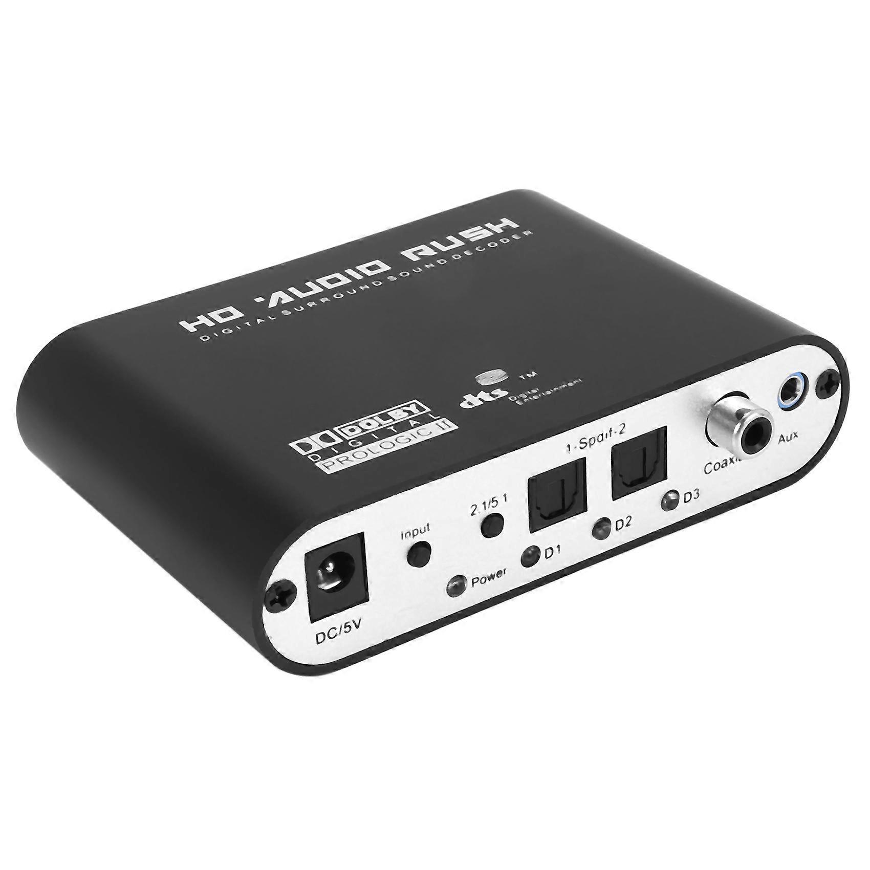5.1-kanal-audiodecoder Spdif Koaxial Zu Dts Ac3 Digital Zu 5.1 Verstärker Analogwandler Für Dvd-player