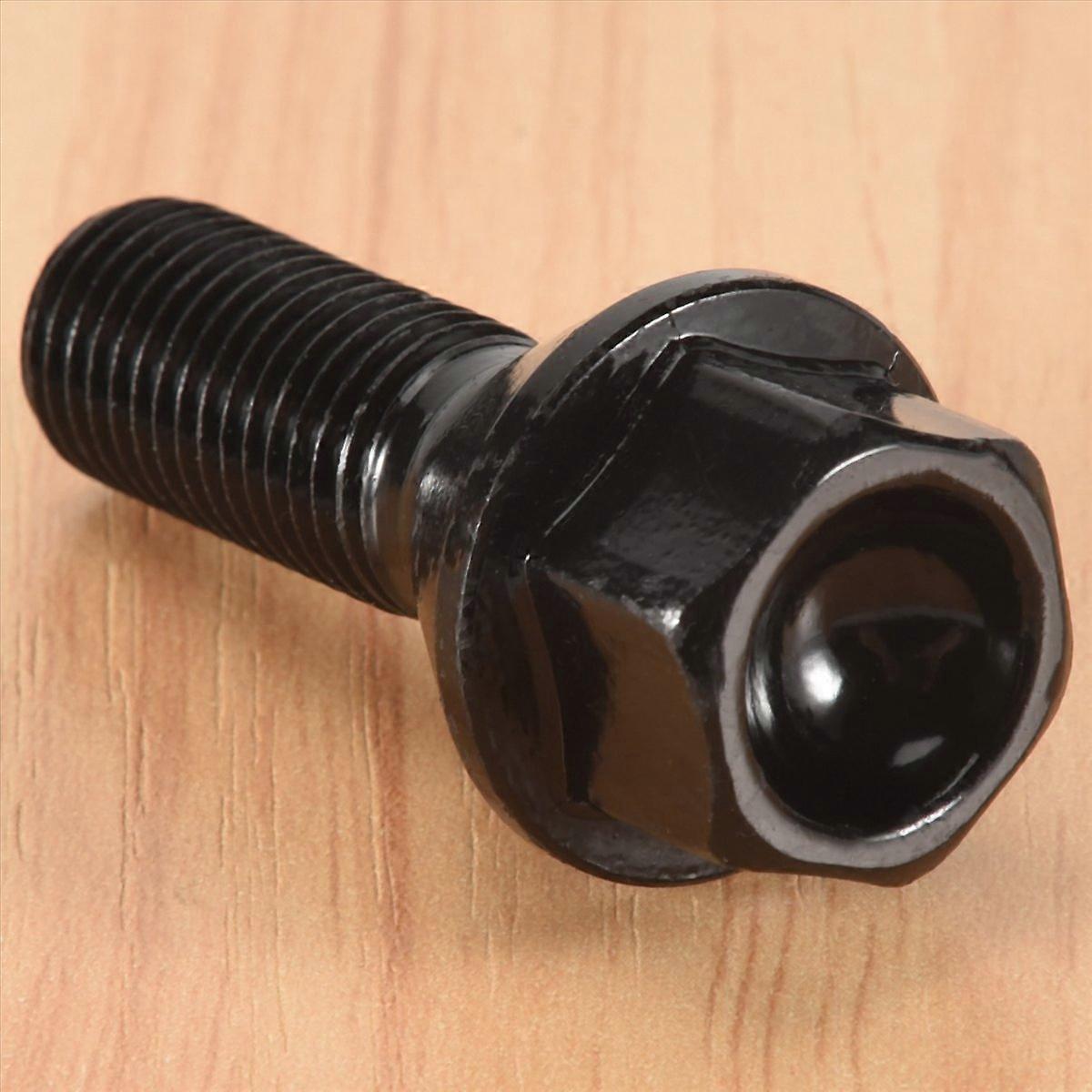 Stück Schwarze Radbolzenmuttern Für E30 E36 E46 E60 E90 36136781150