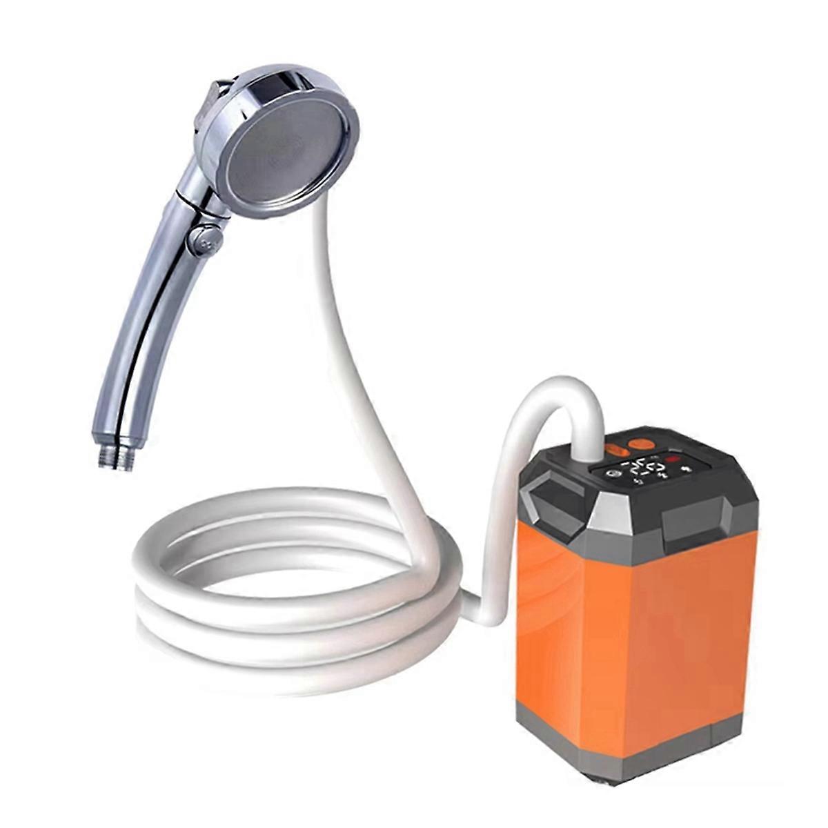 9000mah Tragbare Campingdusche, Elektrische Outdoor-duschpumpe, Wiederaufladbare Dusche Mit Großem Fassungsvermögen, Hiki