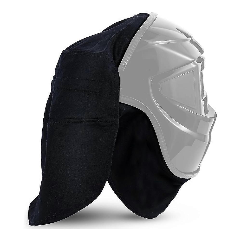 2-teiliges Schweißhelm-set Mit Helmüberzug Und Latz, Schweißzubehör Mit Presspassung Zum Schutz Des Schweißerhalses