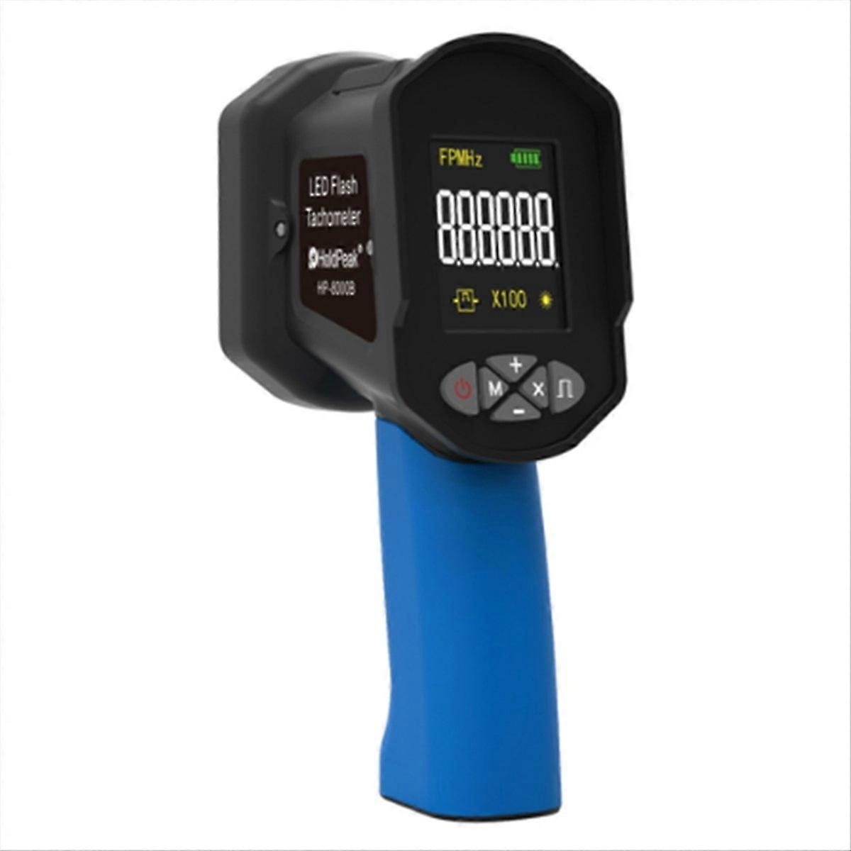 Digitales Handstroboskop 60-99999 Fpm, Berührungsloser Stroboskop-drehzahlmesser, Hohe Genauigkeit 0,001 % Led-blitz