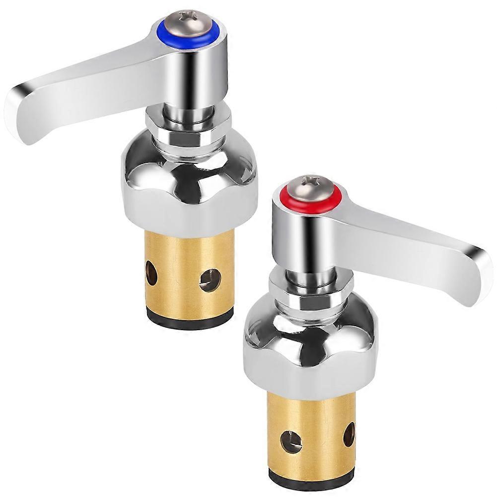 Warm- Und Kaltwasser-spindelbaugruppe Für T&s Messing-armaturengriff-spindelbaugruppe, Passend Für Eterna-ventil, Ersatzteilnummern: 002713-40 Und 002714-40